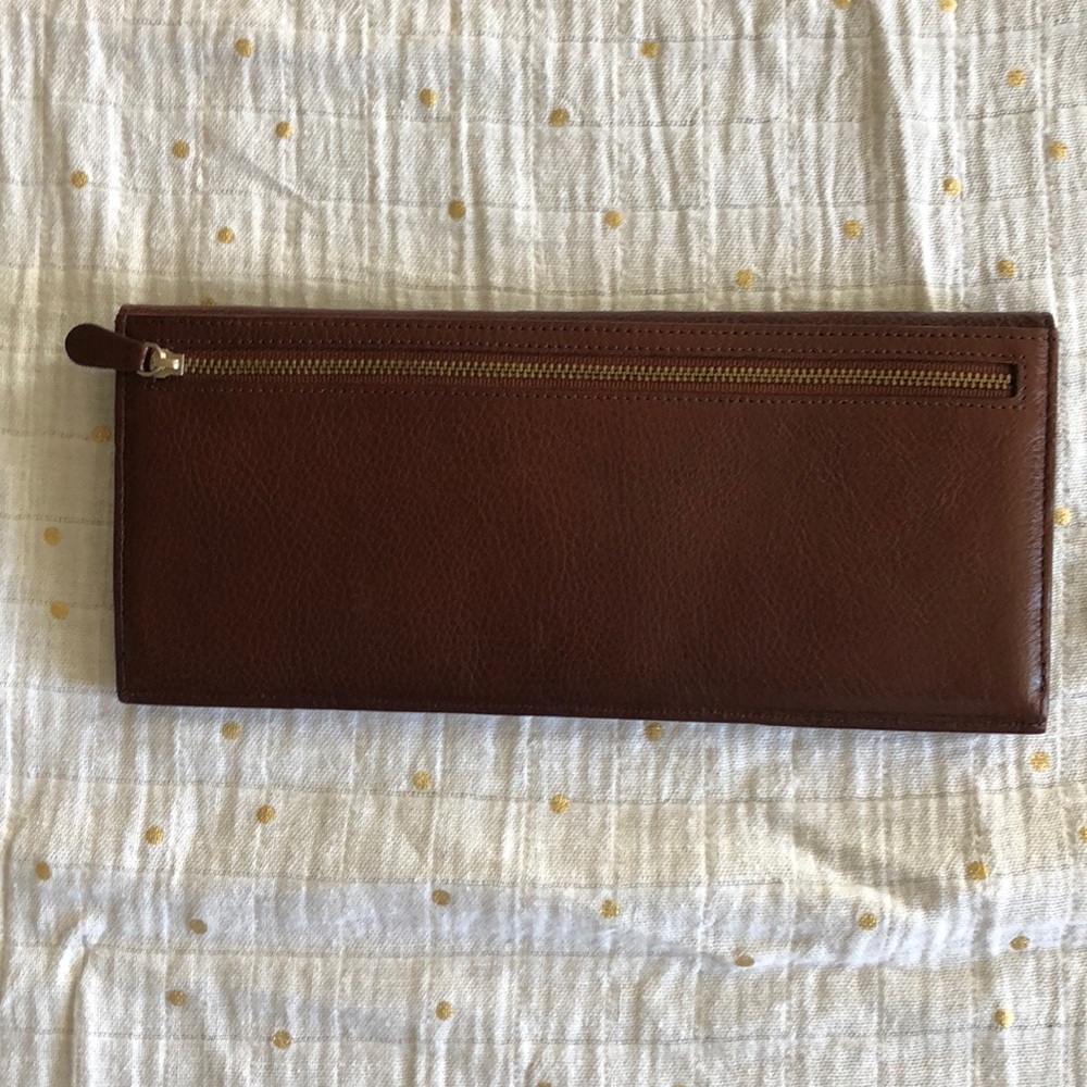 NWOT GiGi New York leather document holder - Picture 5 of 5